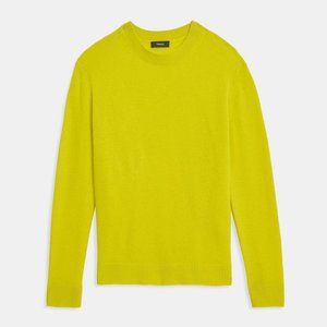 Crewneck Sweater In Feather Cashmere